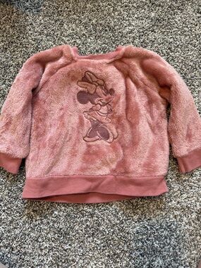 Disney Baby Plush Minnie Top - Rose Pink